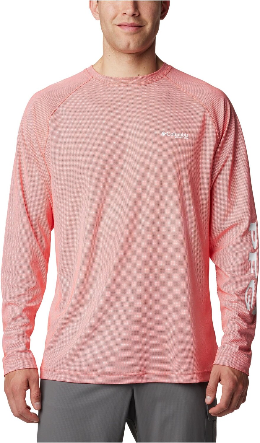 Рубашка Columbia PFG Terminal Deflector Long Sleeve Shirt, цвет Bright Poppy/White
Рубашка Columbia PFG Terminal Deflector Long Sleeve Shirt, цвет Bright Poppy/White