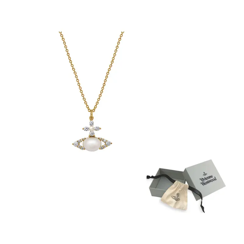 Vivienne Westwood Бижутерия, жемчуг с покрытием, латунное ожерелье, женское, gold
Vivienne Westwood Бижутерия, жемчуг с покрытием, латунное ожерелье, женское, gold