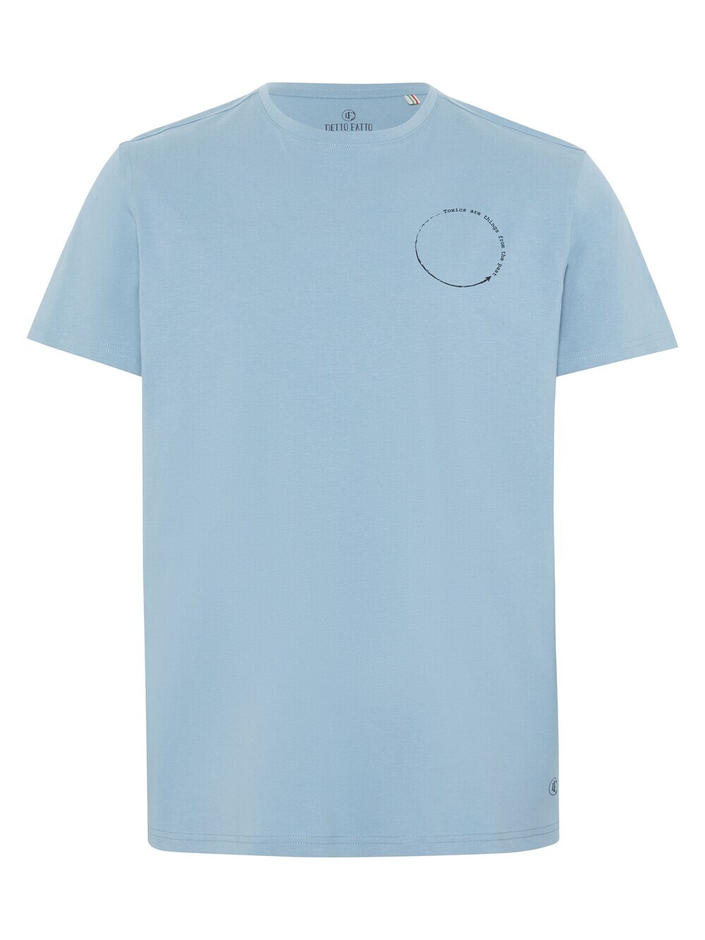 Рубашка Detto Fatto mit Print-Botschaft, синий
Рубашка Detto Fatto mit Print-Botschaft, синий