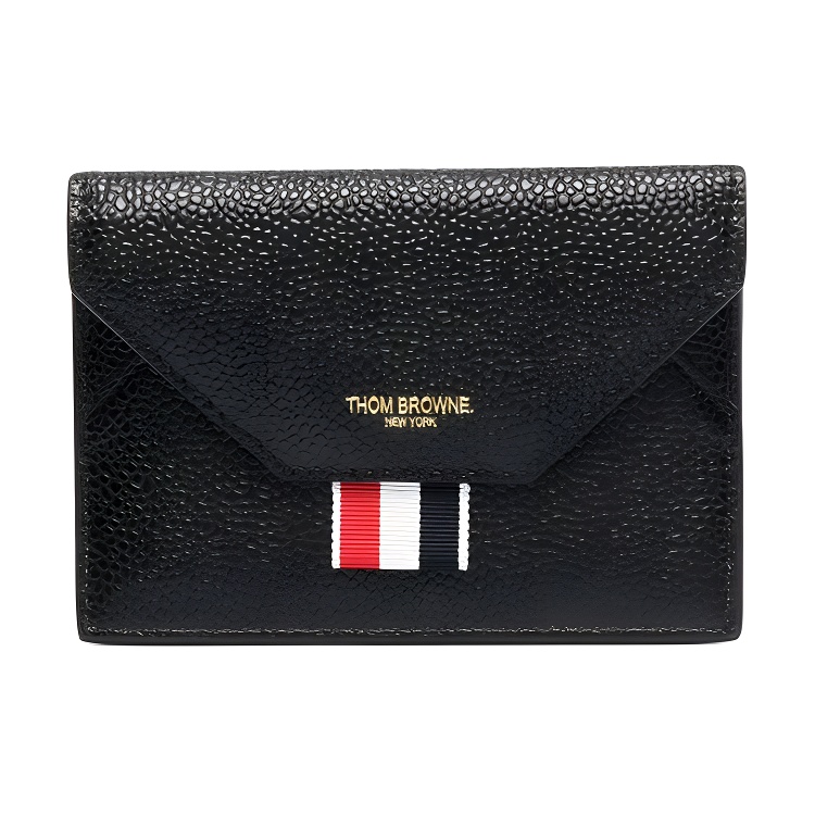 THOM BROWNE Кожаный картхолдер унисекс черный
THOM BROWNE Кожаный картхолдер унисекс черный