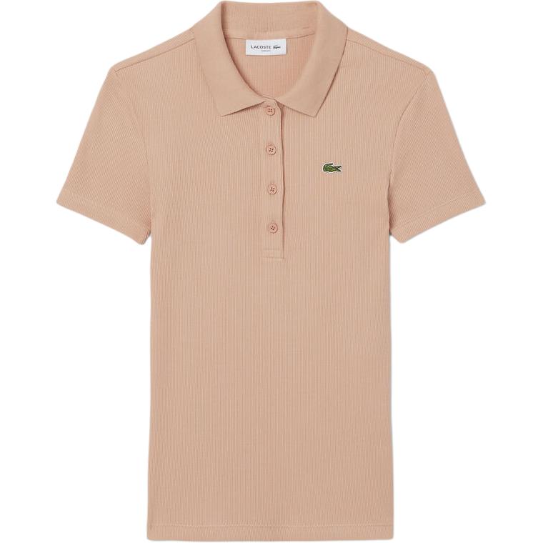 Рифленая поло LACOSTE, бежевый
Рифленая поло LACOSTE, бежевый