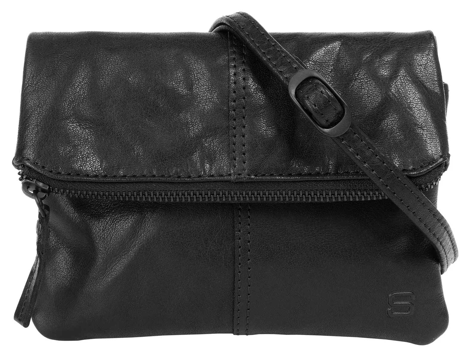 Сумка через плечо Spikes & Sparrow, натуральная кожа, черный
Сумка через плечо Spikes & Sparrow, натуральная кожа, черный