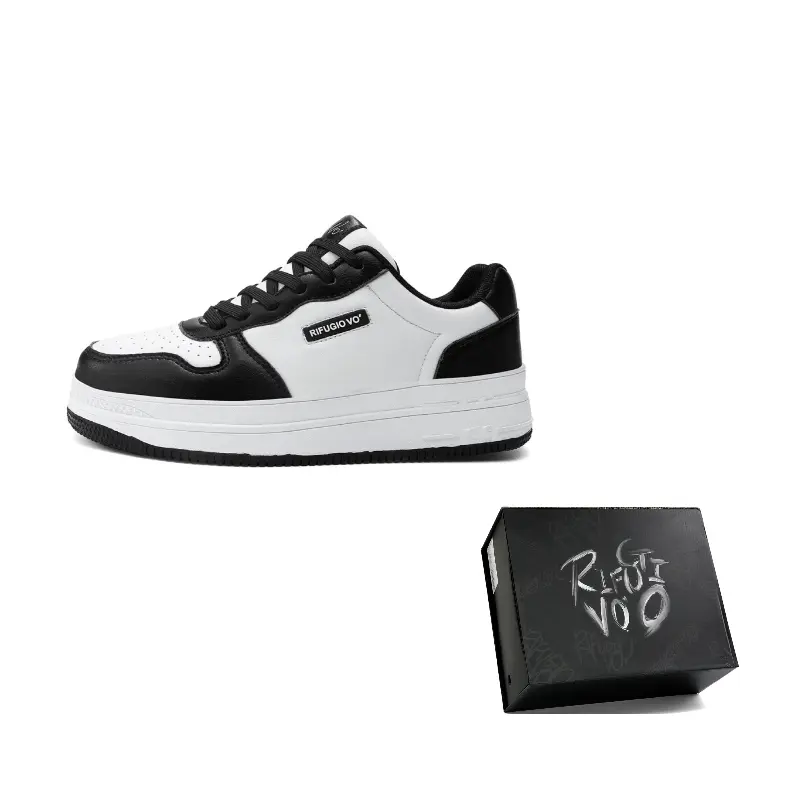 RIFUGIO VO' Низкие скейтерские кроссовки унисекс черно-белые, цвет Black White
RIFUGIO VO' Низкие скейтерские кроссовки унисекс черно-белые, цвет Black White