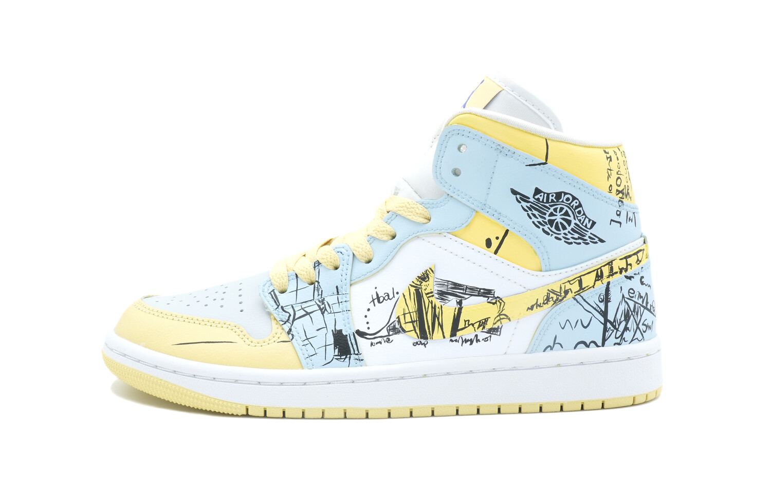 Кроссовки Air Jordan 1 Vintage Basketball Shoes Women's Mid-top Light Blue/light Yellow, желтый
Кроссовки Air Jordan 1 Vintage Basketball Shoes Women's Mid-top Light Blue/light Yellow, желтый