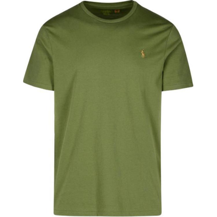 Футболка поло с вышивкой пони Ralph Lauren, зеленая
Футболка поло с вышивкой пони Ralph Lauren, зеленая