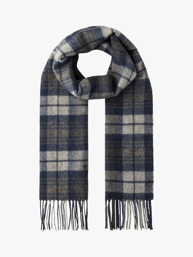 Шерстяной кашемировый шарф в клетку Hackett London, Granite Grey
Шерстяной кашемировый шарф в клетку Hackett London, Granite Grey