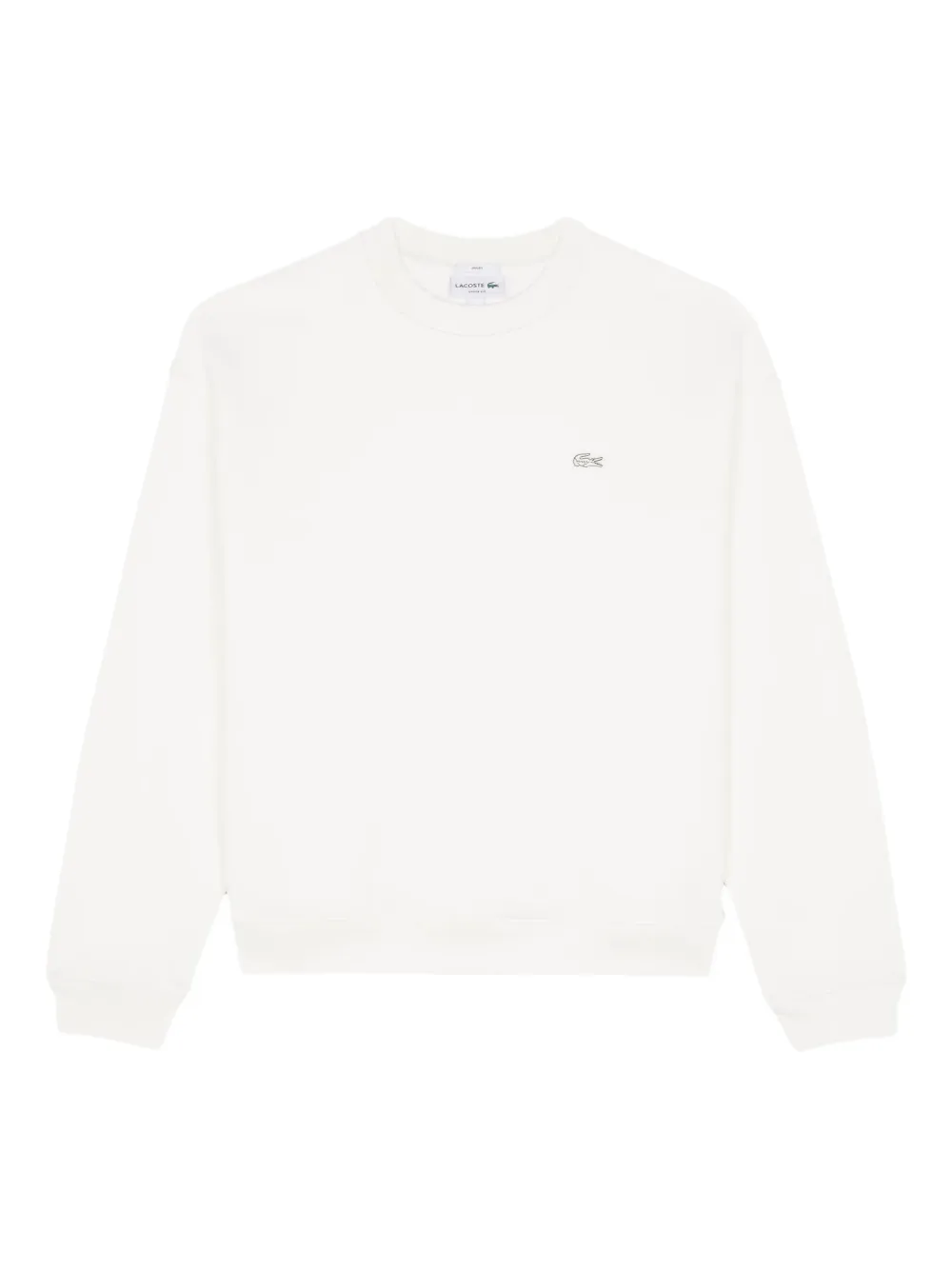 Толстовка с вышитым логотипом Lacoste, белый
Толстовка с вышитым логотипом Lacoste, белый