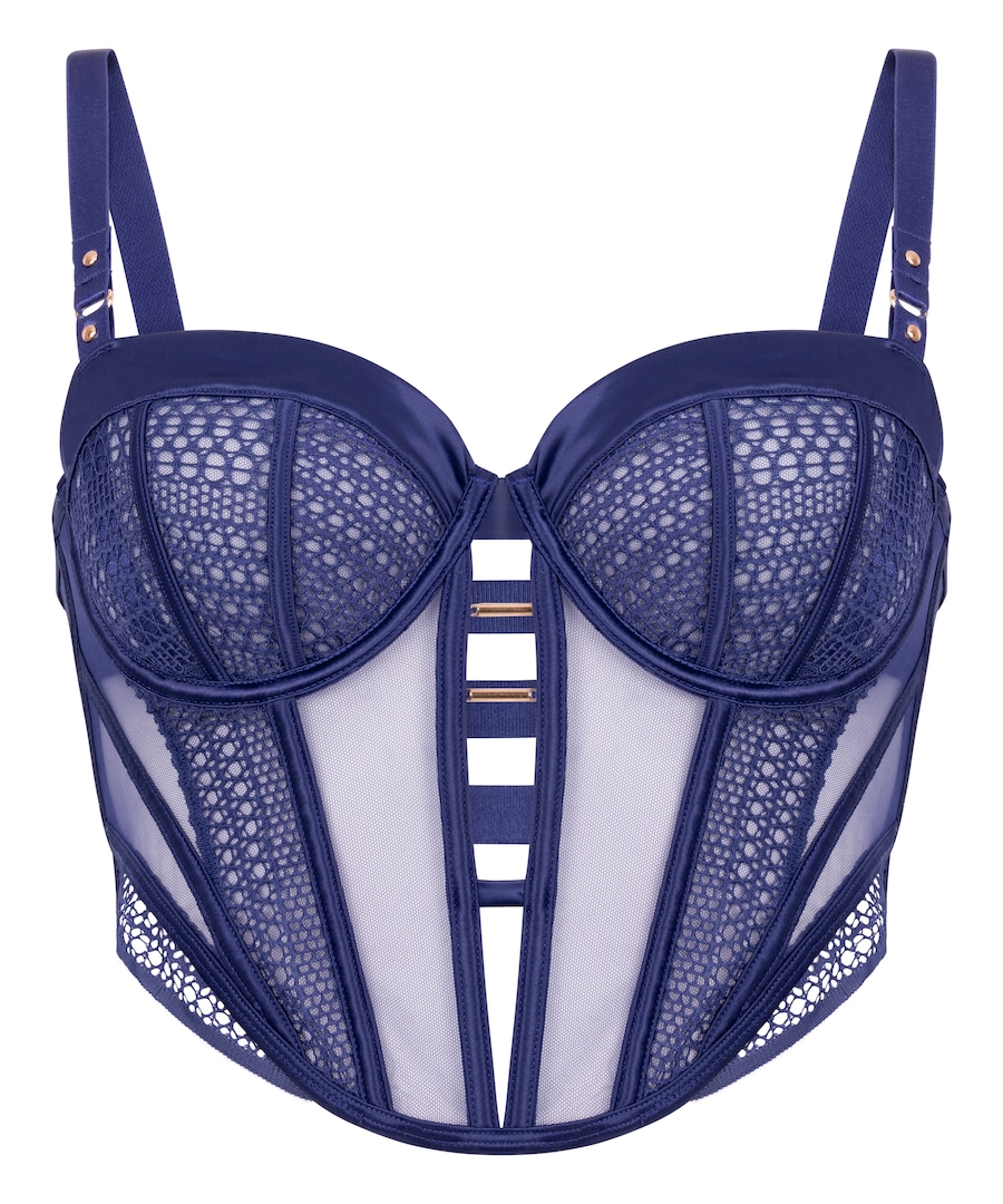 Бюстгальтер-бралетт Hunkemöller Missy, темно-синий
Бюстгальтер-бралетт Hunkemöller Missy, темно-синий