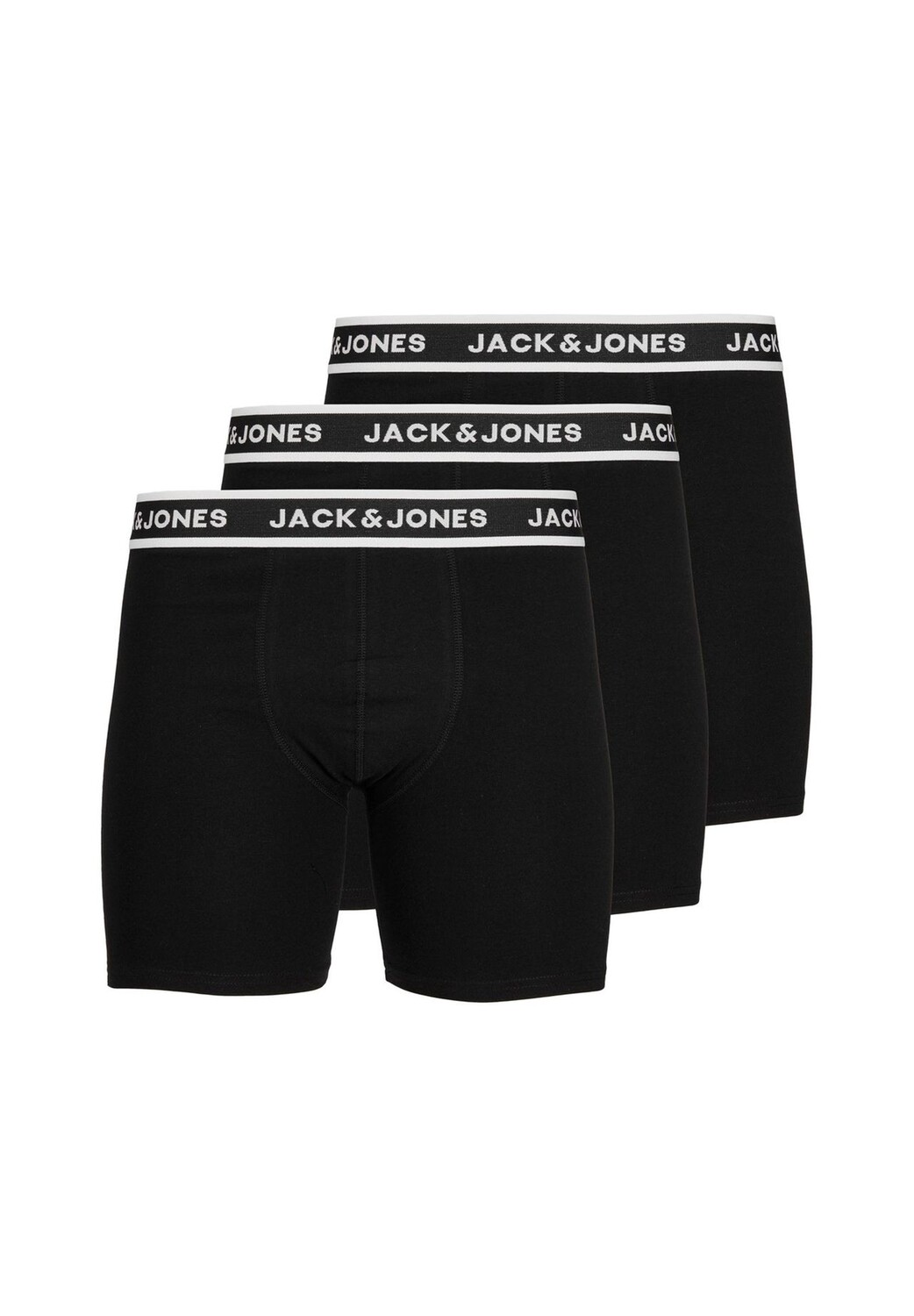 Мужские боксеры, 3 шт. - JACSOLID, хлопок стрейч, однотонный JACK & JONES, черный
Мужские боксеры, 3 шт. - JACSOLID, хлопок стрейч, однотонный JACK & JONES, черный