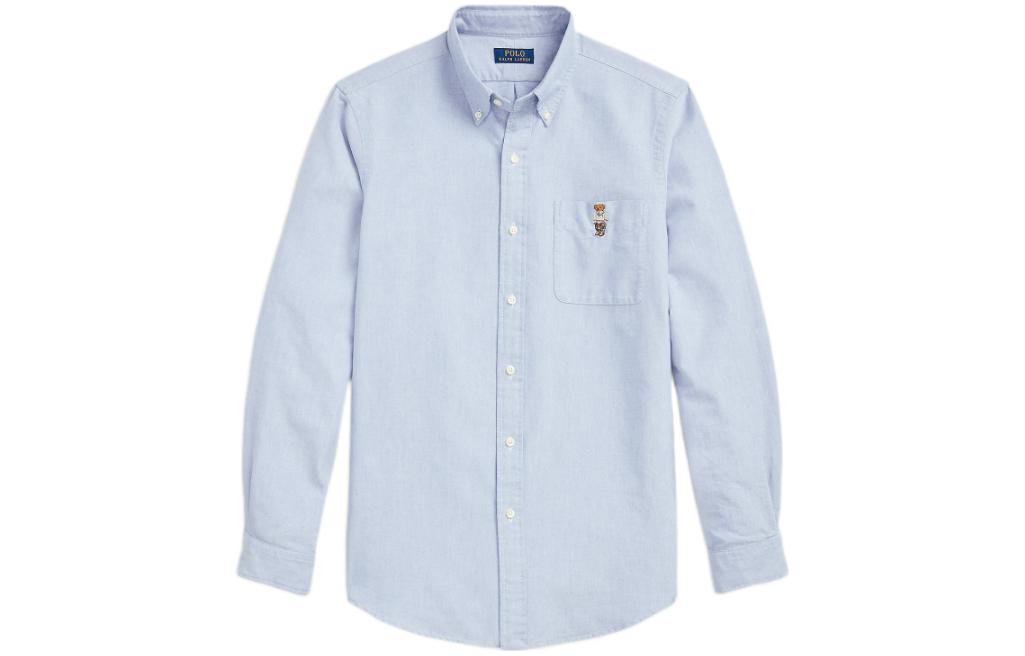 Polo Ralph Lauren Мужская синяя рубашка
Polo Ralph Lauren Мужская синяя рубашка