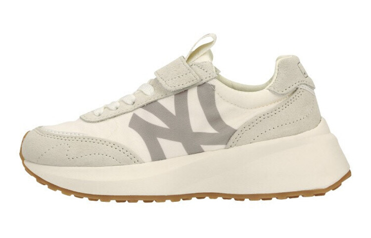 Толстые джоггеры для детей. Детские кроссовки с низким верхом цвета слоновой кости и белого цвета. Mlb
Толстые джоггеры для детей. Детские кроссовки с низким верхом цвета слоновой кости и белого цвета. Mlb