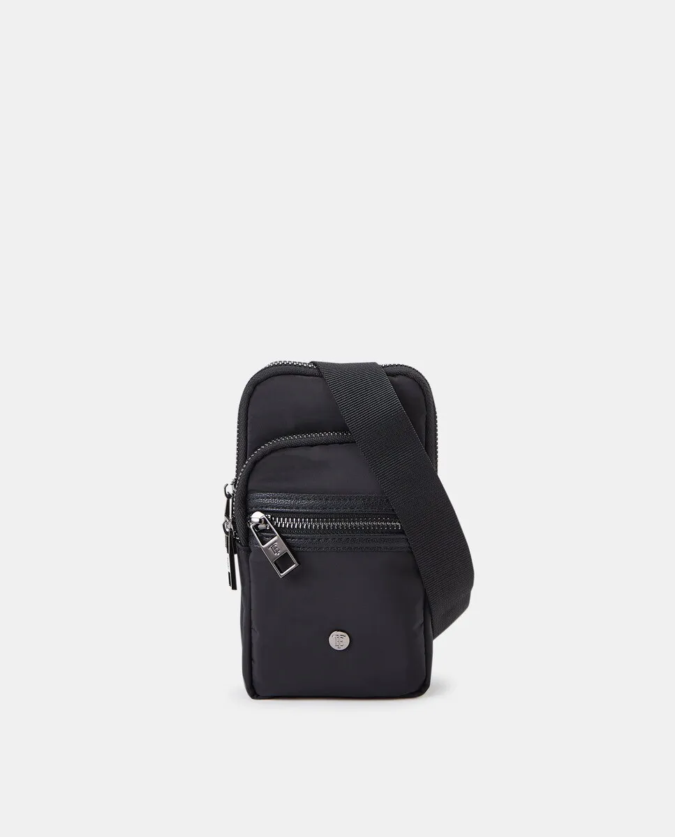 Маленькая нейлоновая сумка через плечо Emidio Tucci, черный
Маленькая нейлоновая сумка через плечо Emidio Tucci, черный