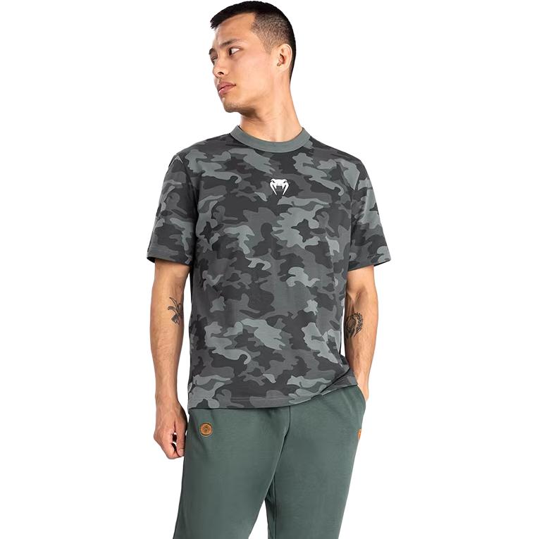 Футболка мужская с круглым вырезом, умеренный прямой крой VENUM, хаки camouflage-534
Футболка мужская с круглым вырезом, умеренный прямой крой VENUM, хаки camouflage-534