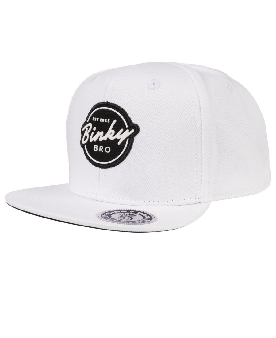 Детская бейсболка Maline Snapback BinkyBro, White
Детская бейсболка Maline Snapback BinkyBro, White