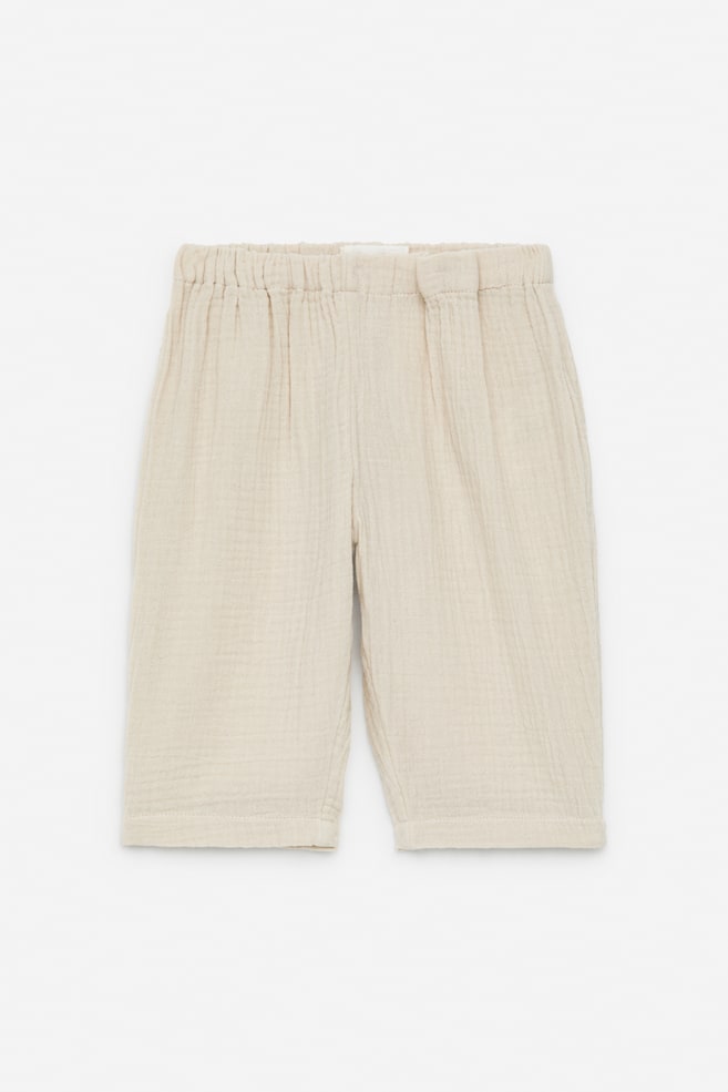 Брюки из хлопкового муслина Arket, бежевый
Брюки из хлопкового муслина Arket, бежевый