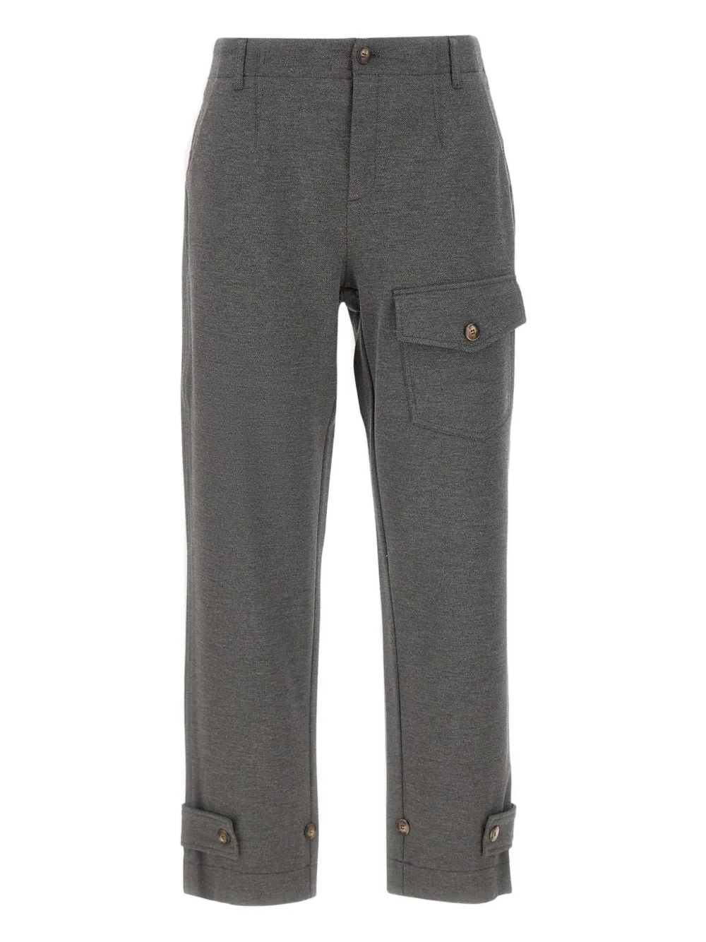 Брюки на пуговицах ELENA MIRO`, серый
Брюки на пуговицах ELENA MIRO`, серый