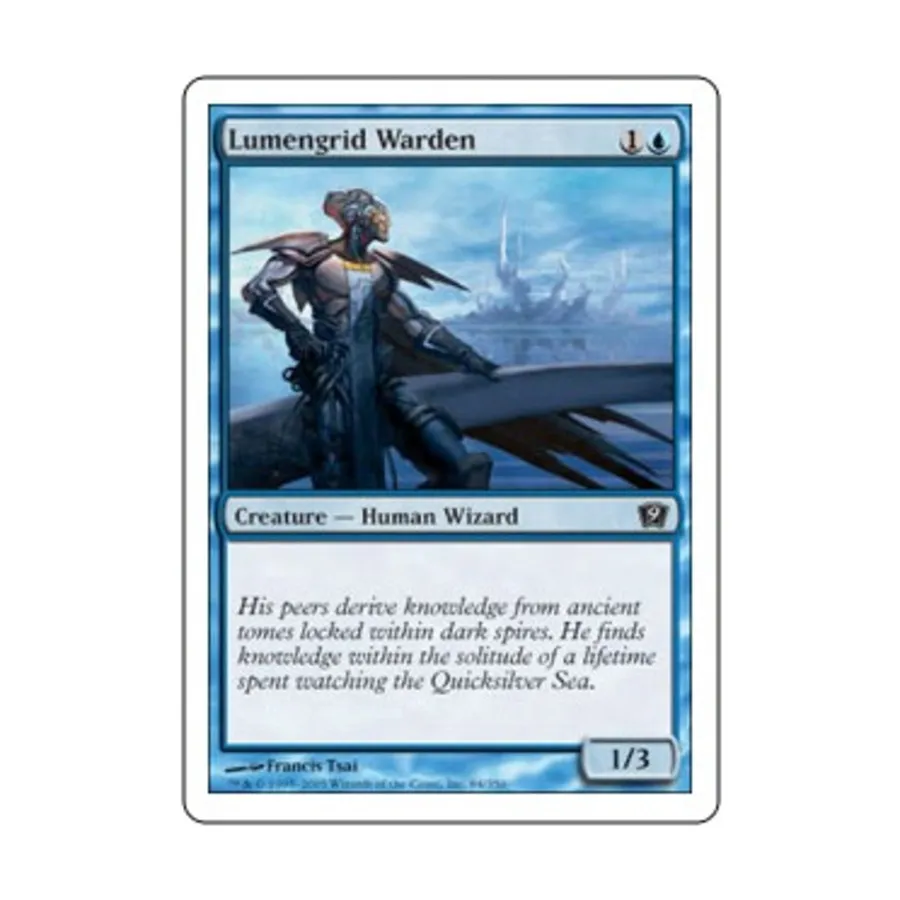 CCG Люменгридский страж (клавиша C), MTG - 9th Edition
CCG Люменгридский страж (клавиша C), MTG - 9th Edition