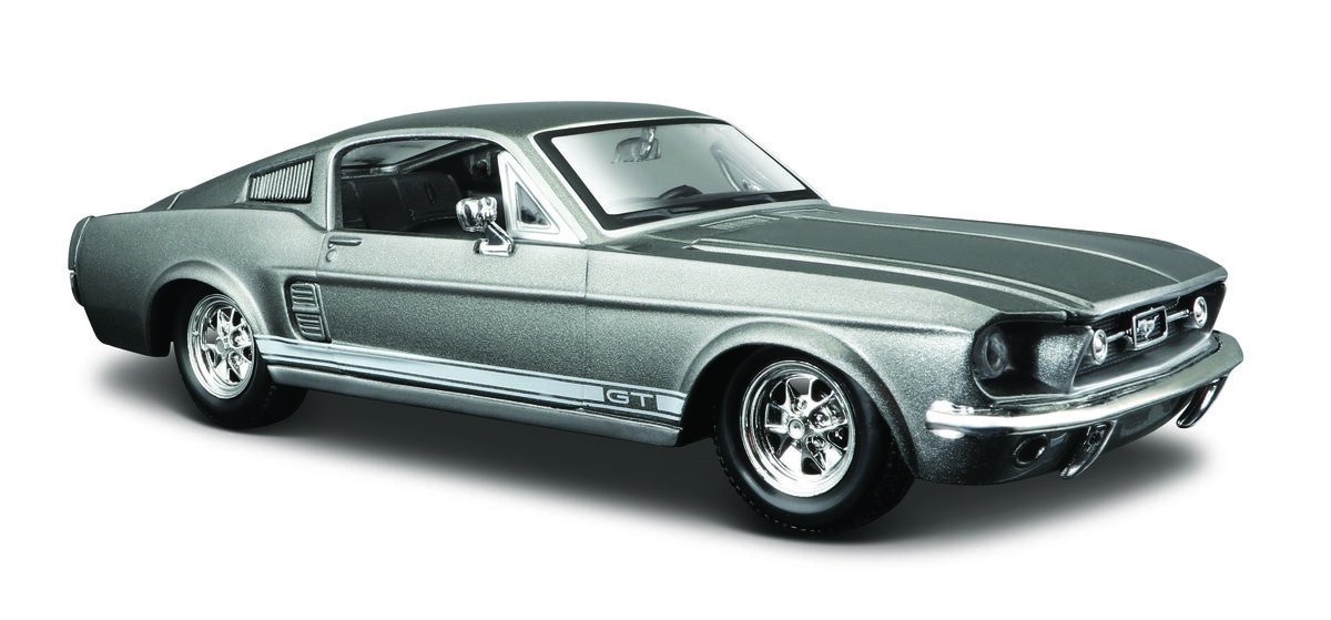 Майсто, коллекционная модель Ford Mustang GT 1967 Серый 1/24 Maisto
Майсто, коллекционная модель Ford Mustang GT 1967 Серый 1/24 Maisto