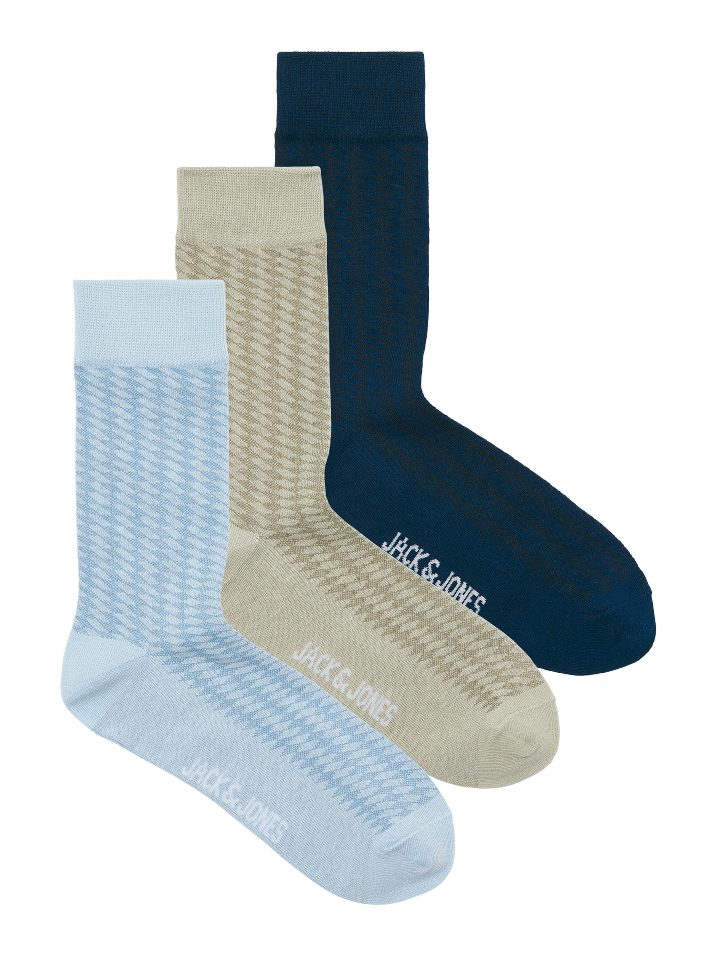 JACK & JONES Носки 'JACDIAMOND' в цветах Night Blue, Light Blue, Khaki
JACK & JONES Носки 'JACDIAMOND' в цветах Night Blue, Light Blue, Khaki