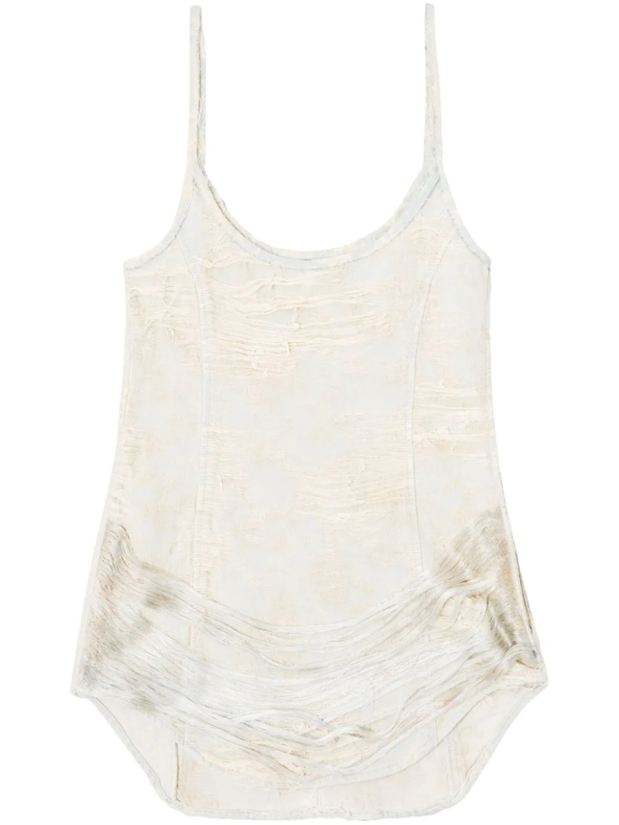 Платье-мини из денима Diesel, белый
Платье-мини из денима Diesel, белый