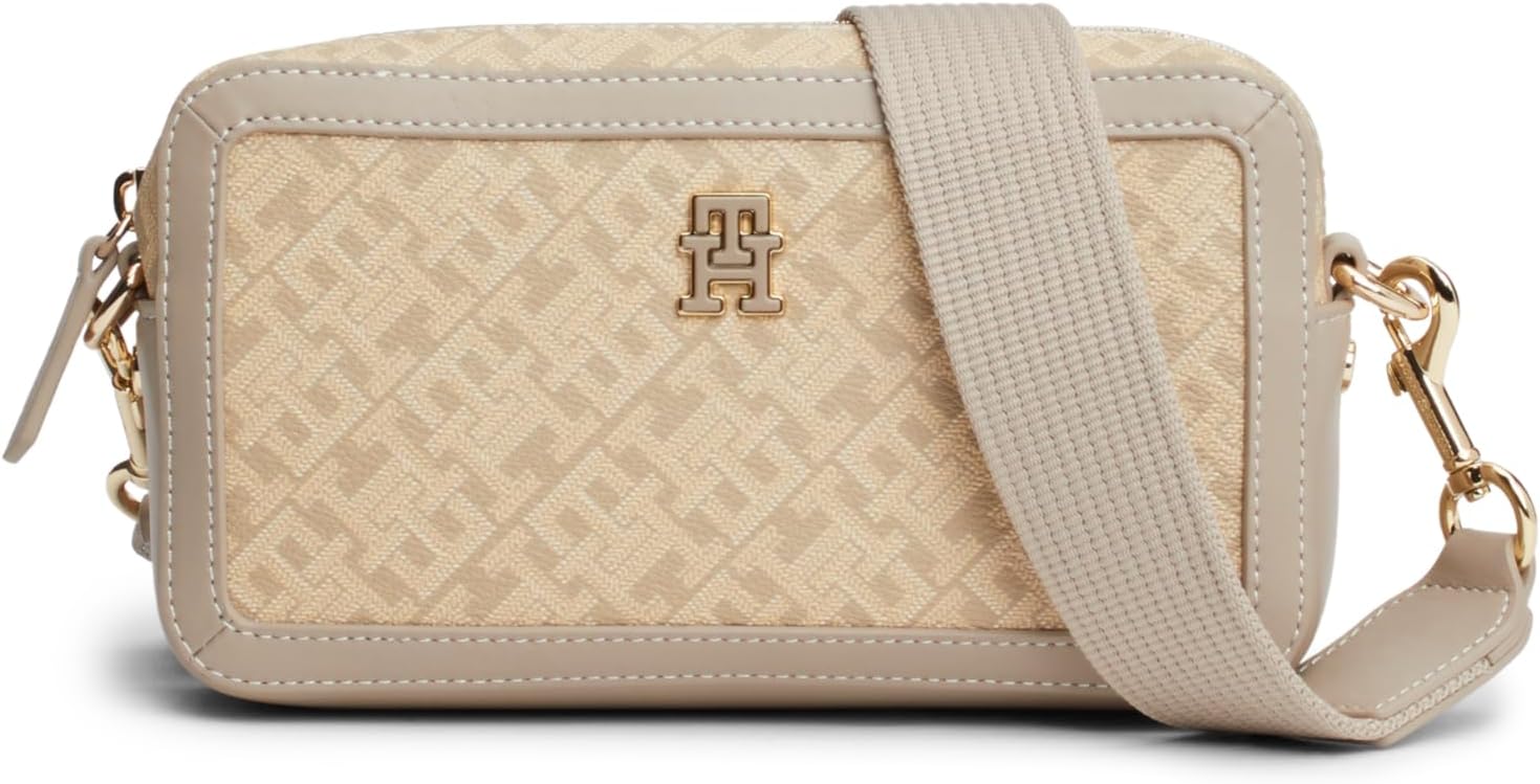 Кожаная сумка через плечо с монограммой Tommy Hilfiger, Beige
Кожаная сумка через плечо с монограммой Tommy Hilfiger, Beige