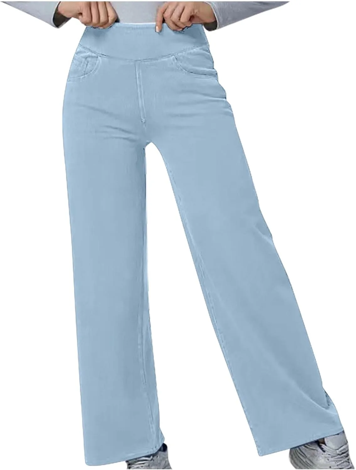 Женские джинсы свободного кроя с высокой талией
Женские джинсы свободного кроя с высокой талией