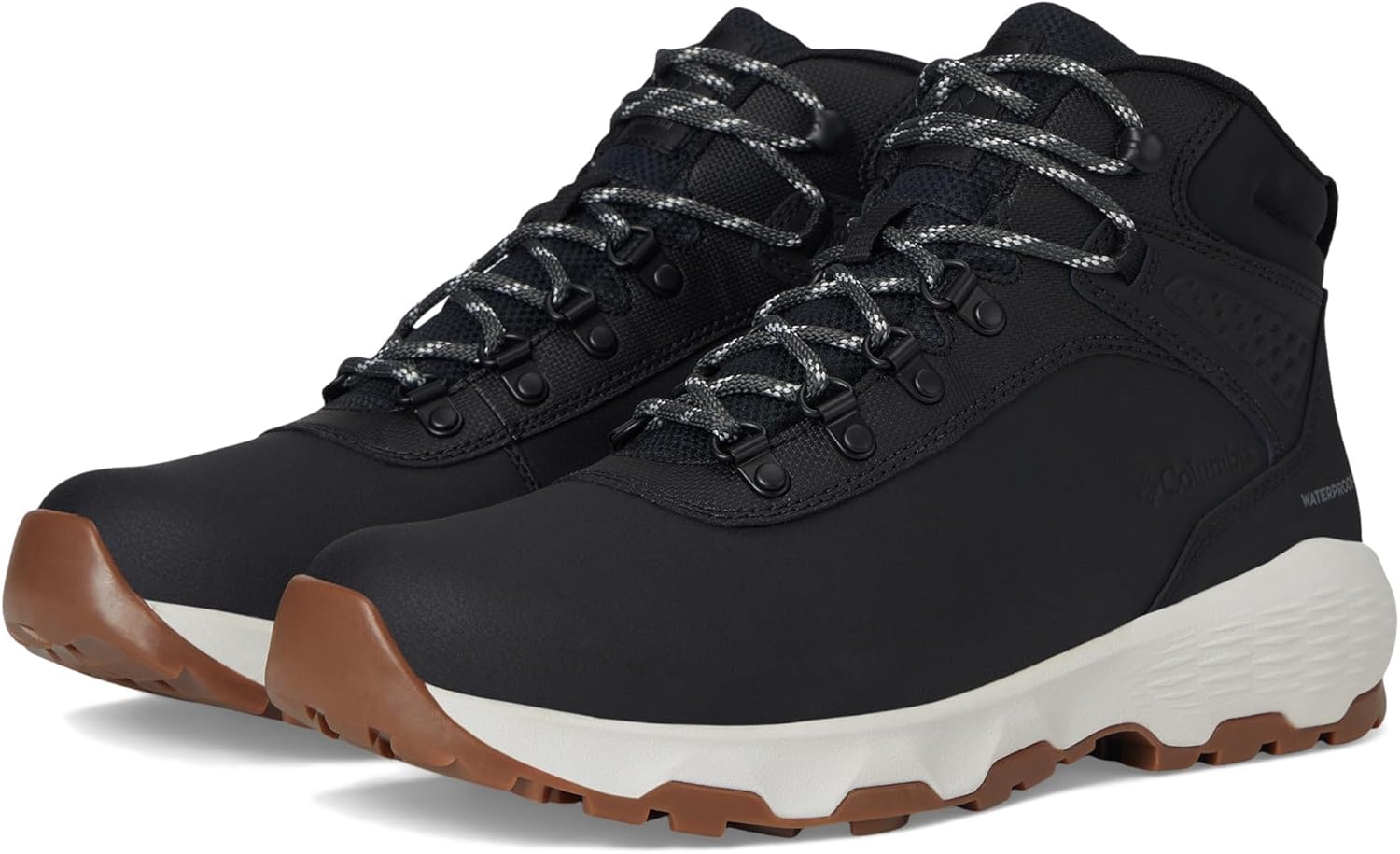 Columbia Mens Newton Wander Leather, Black/Silver Grey
Columbia Mens Newton Wander Leather, Black/Silver Grey
