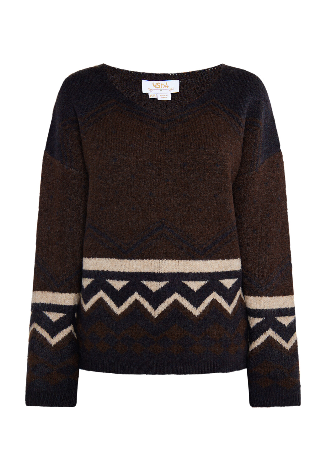 Свитер usha FESTIVAL, цвет Braun Mehrfarbig
Свитер usha FESTIVAL, цвет Braun Mehrfarbig