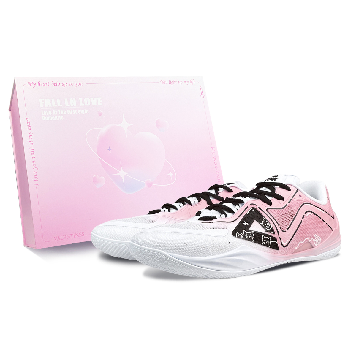 PEAK Антискользящие износостойкие низкие баскетбольные кроссовки мужские бело-розовые, цвет White Pink-Box
PEAK Антискользящие износостойкие низкие баскетбольные кроссовки мужские бело-розовые, цвет White Pink-Box