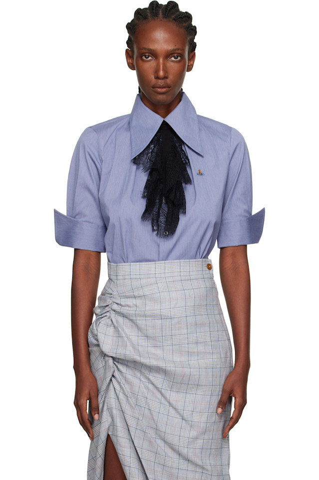 Короткий рукав футболка с принтом скрипки Vivienne Westwood, синий
Короткий рукав футболка с принтом скрипки Vivienne Westwood, синий