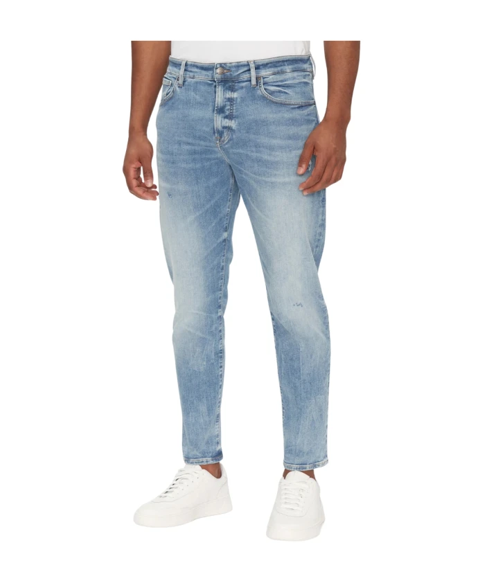 Джинсы из эластичного хлопка приталенного кроя Hugo, синий
Джинсы из эластичного хлопка приталенного кроя Hugo, синий