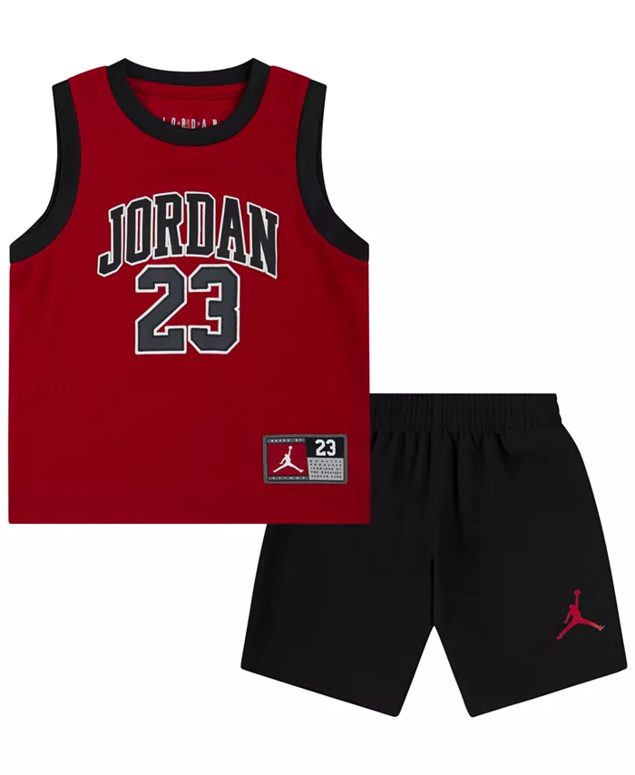 Детский комплект из 2 предметов Toddler Boys 23 Jersey Jordan, мультиколор
Детский комплект из 2 предметов Toddler Boys 23 Jersey Jordan, мультиколор