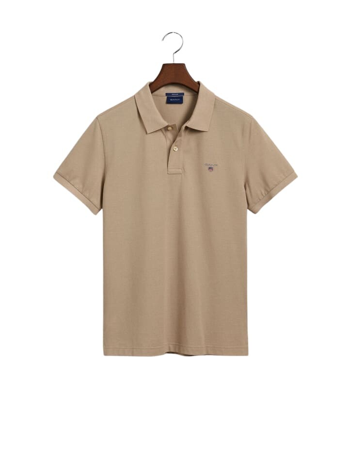 Футболка поло Gant, бежевый
Футболка поло Gant, бежевый