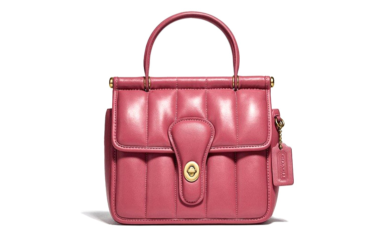 Кошелек Willis из стеганой кожи, через плечо, маленькая дамская сумочка фуксия COACH
Кошелек Willis из стеганой кожи, через плечо, маленькая дамская сумочка фуксия COACH