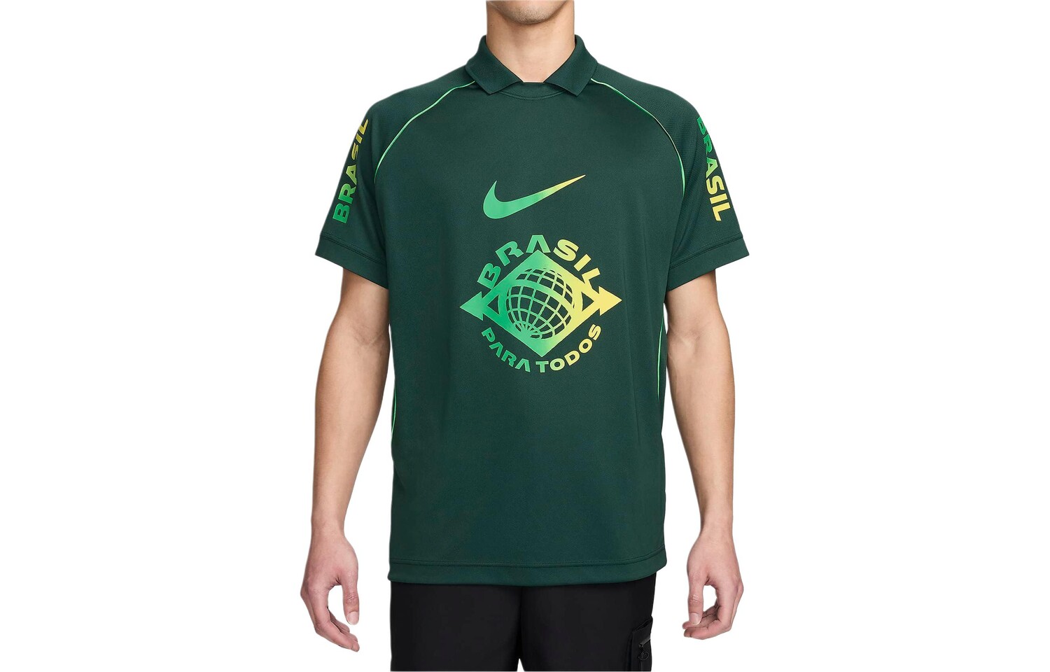 Футбольная майка мужская зеленая Nike, зеленый
Футбольная майка мужская зеленая Nike, зеленый