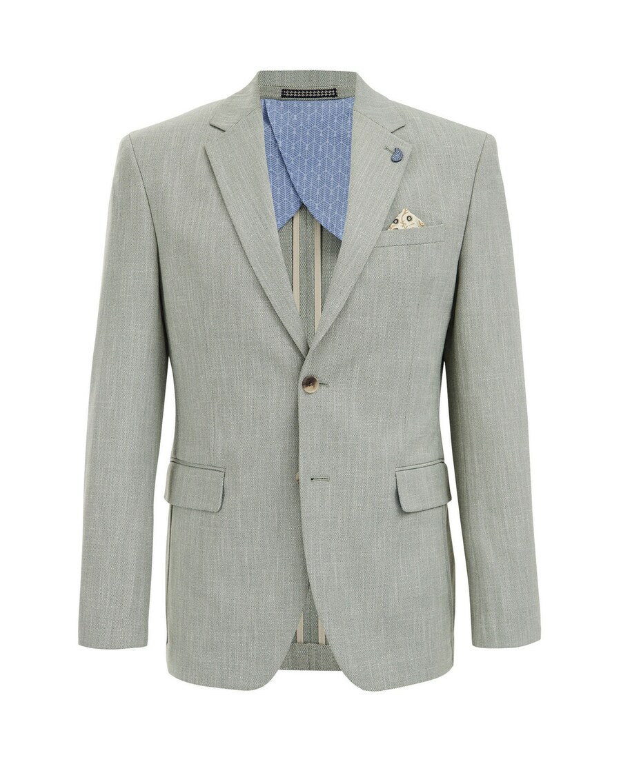 Приталенный пиджак от костюма WE Fashion, светло-зеленый
Приталенный пиджак от костюма WE Fashion, светло-зеленый