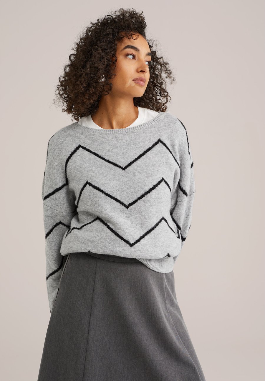 Джемпер WE Fashion Jumper, Blended Light Grey/Light Grey
Джемпер WE Fashion Jumper, Blended Light Grey/Light Grey