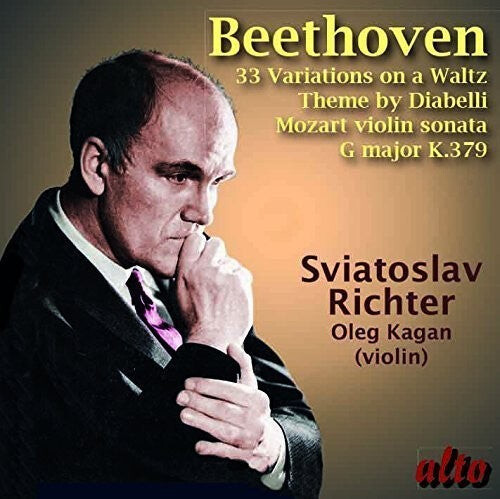 CD диск Beethoven / Richter / Kagan: BEETHOVEN: Diabelli Variations Op. 120, MOZART: Violin Sonata in G K.379, Oleg Kagan, violin
CD диск Beethoven / Richter / Kagan: BEETHOVEN: Diabelli Variations Op. 120, MOZART: Violin Sonata in G K.379, Oleg Kagan, violin