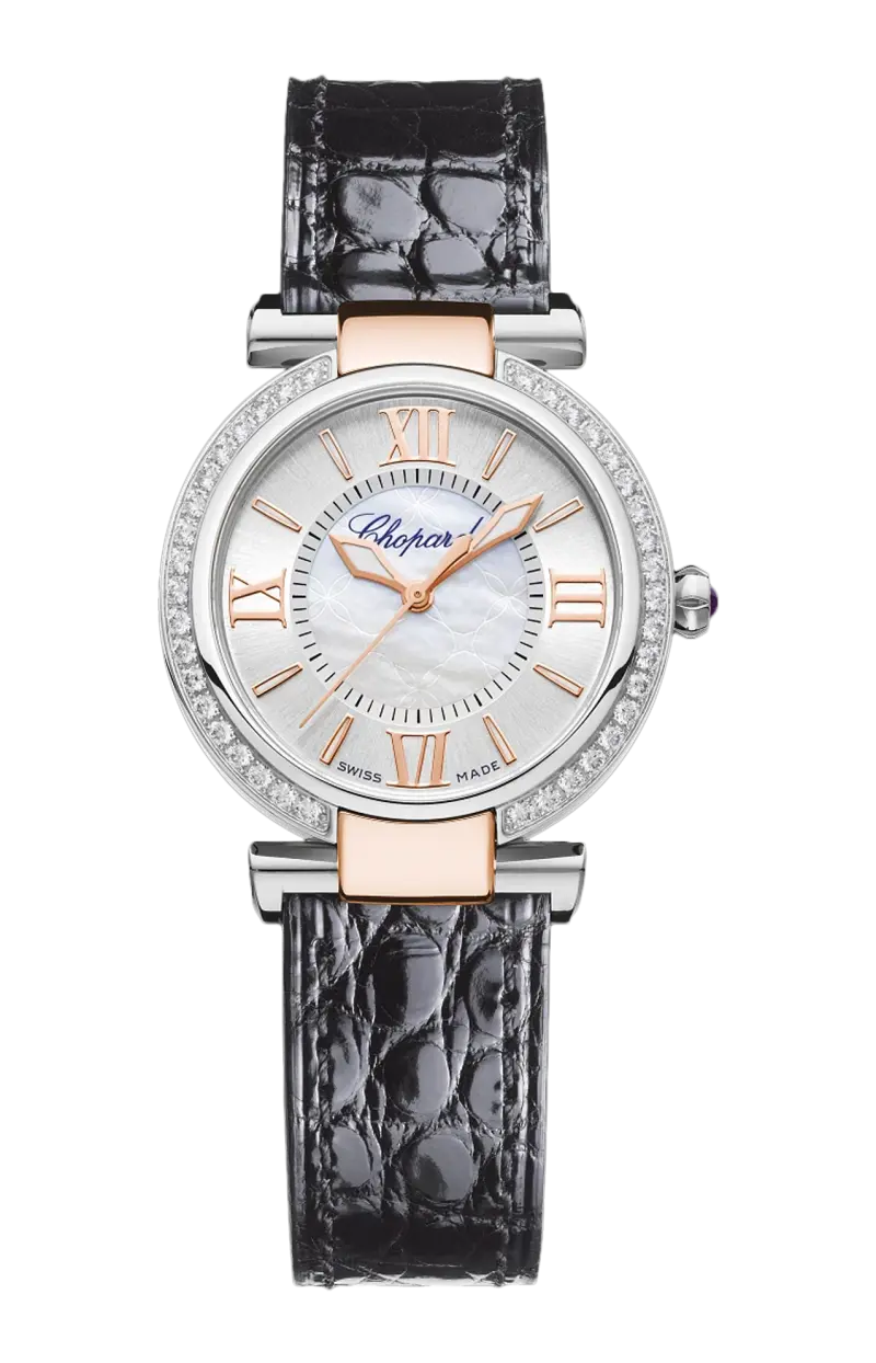 Imperiale 29 мм, автоматические, этичное розовое золото, lucent steel, бриллианты - 388563-6007 CHOPARD
Imperiale 29 мм, автоматические, этичное розовое золото, lucent steel, бриллианты - 388563-6007 CHOPARD