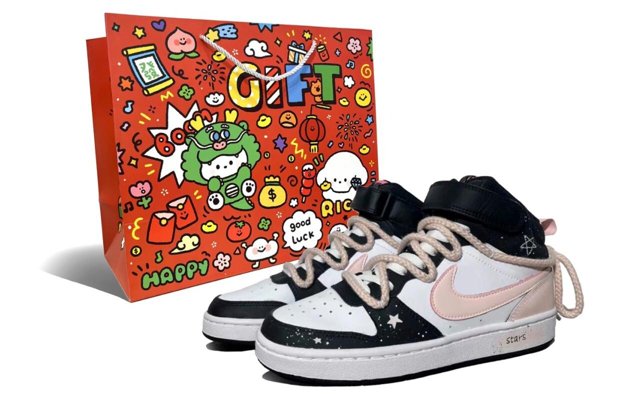 Кроссовки Nike Skateboarding Shoes Women's Mid-top Black/white/pink, цвет Lotus Color
Кроссовки Nike Skateboarding Shoes Women's Mid-top Black/white/pink, цвет Lotus Color