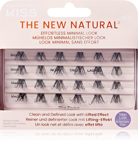 Пучки ресниц без узлов KISS The New Natural Effortless Minimal Look, Trio 02 24 szt.
Пучки ресниц без узлов KISS The New Natural Effortless Minimal Look, Trio 02 24 szt.