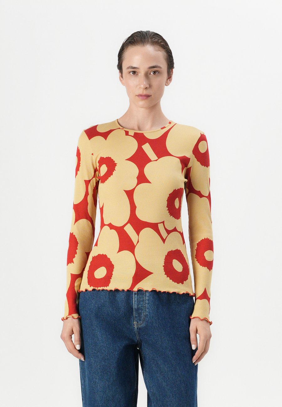 Топ Marimekko FLORAALI UNIKKO, Brown/Red/Brown
Топ Marimekko FLORAALI UNIKKO, Brown/Red/Brown