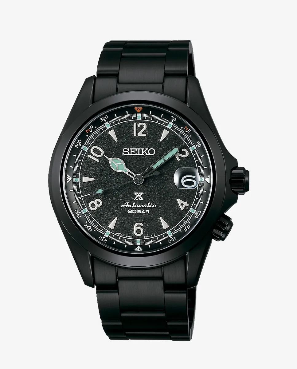 Мужские автоматические часы Prospex SPB337J1 из стали с черным ремешком Seiko, черный
Мужские автоматические часы Prospex SPB337J1 из стали с черным ремешком Seiko, черный