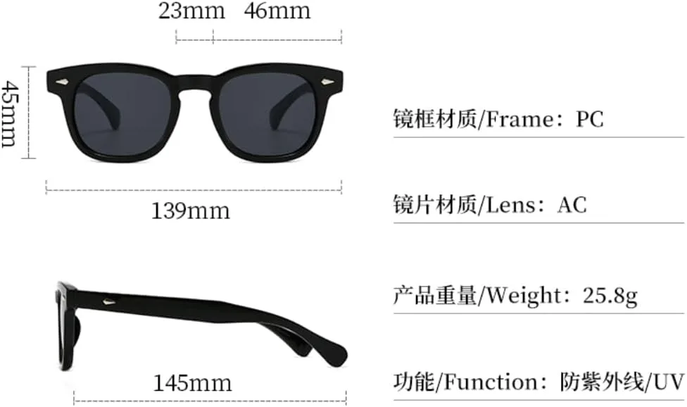 Солнцезащитные очки с защитой UV400 | Коричневая круглая оправа с заклепками | Для женщин и мужчин, для занятий спортом на открытом воздухе и вождения DSVIGF, 10
Солнцезащитные очки с защитой UV400 | Коричневая круглая оправа с заклепками | Для женщин и мужчин, для занятий спортом на открытом воздухе и вождения DSVIGF, 10