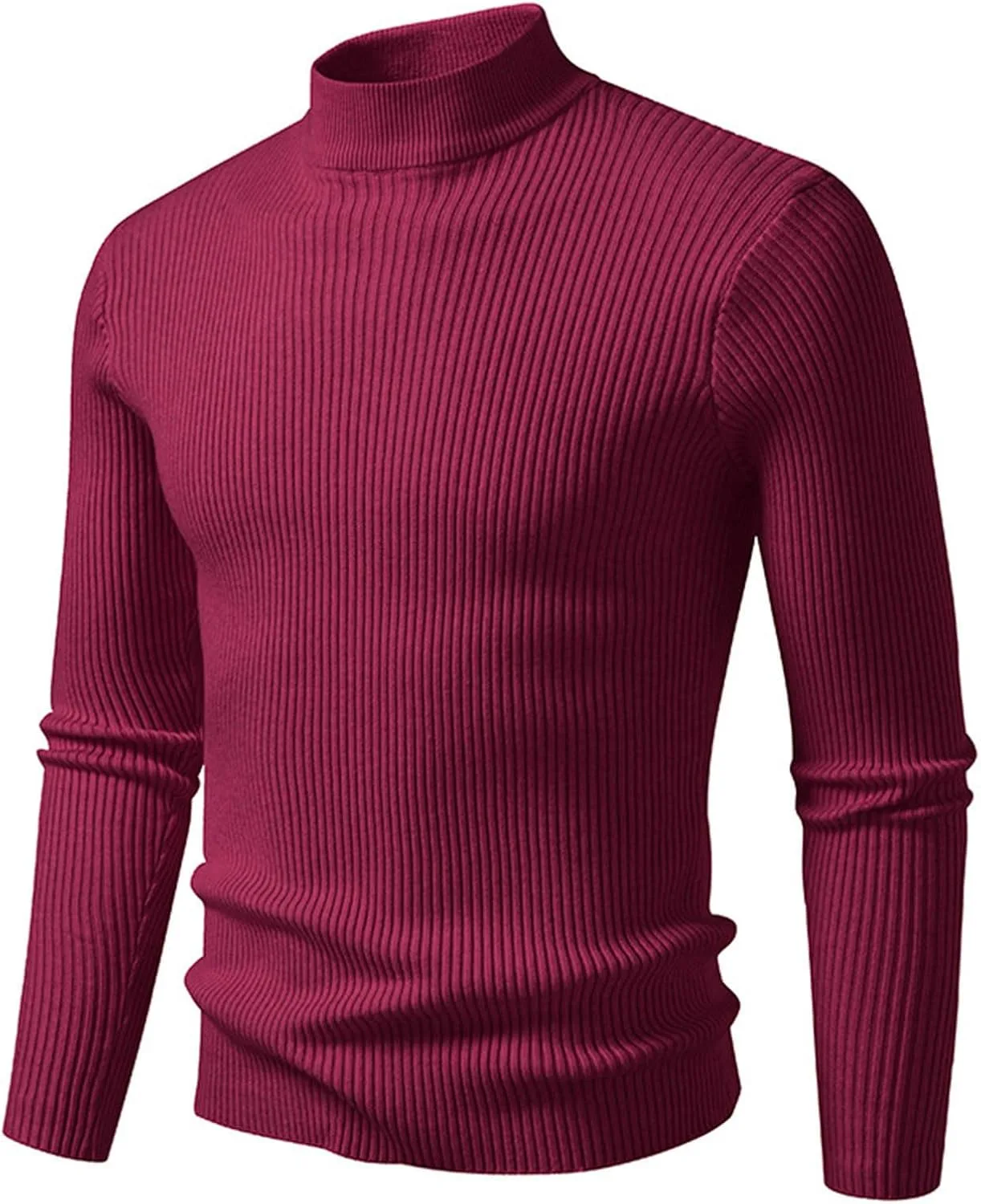 Мужской водолазка теплый однотонный длинный рукав вязаный пуловер
Мужской водолазка теплый однотонный длинный рукав вязаный пуловер