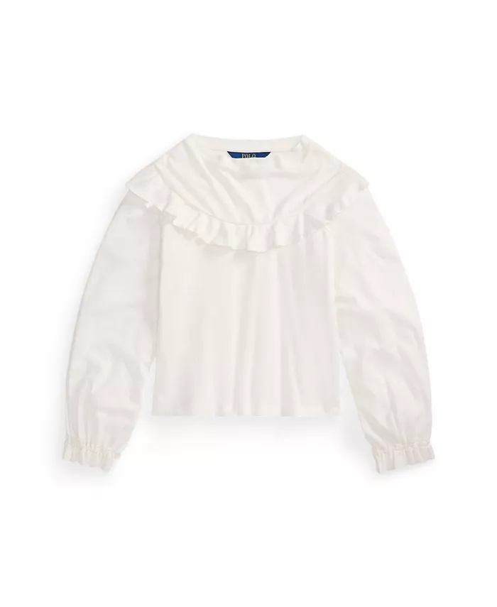 Детская футболка с длинным рукавом для девочек 7-16 лет Polo Ralph Lauren, белый
Детская футболка с длинным рукавом для девочек 7-16 лет Polo Ralph Lauren, белый