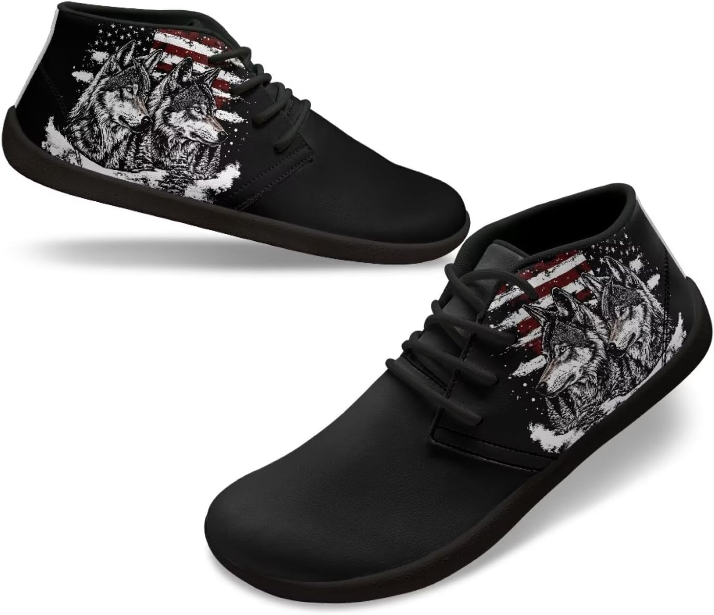 Кроссовки для мужчин и женщин с широким носком, удобные кроссовки Cugasmaru, American Flag Wolf
Кроссовки для мужчин и женщин с широким носком, удобные кроссовки Cugasmaru, American Flag Wolf