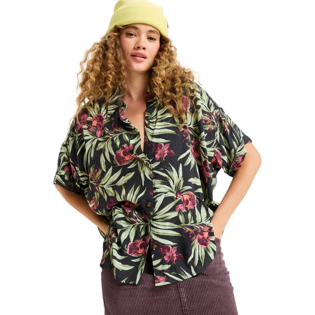 Женская рубашка Beachy Nostalgia Crinkle Roxy, черный
Женская рубашка Beachy Nostalgia Crinkle Roxy, черный