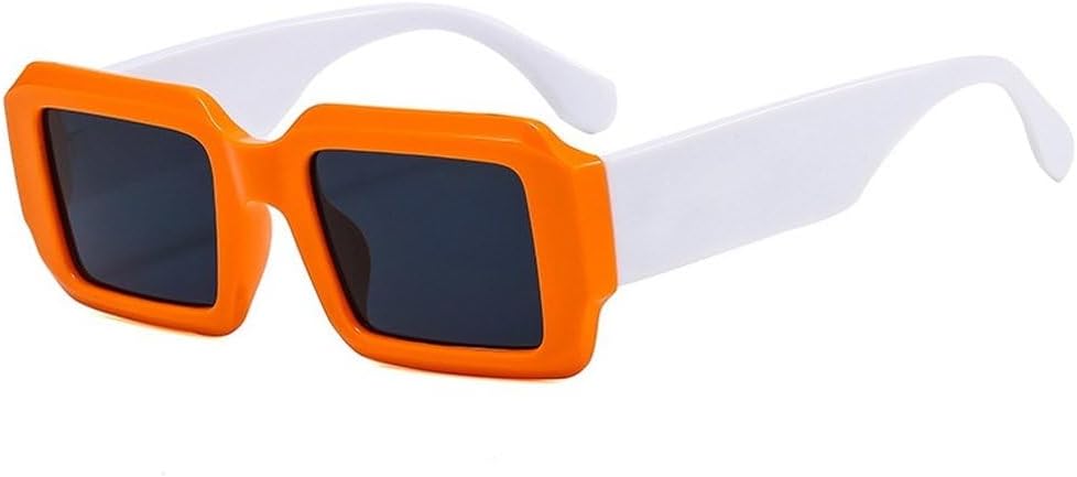 Винтажные квадратные женские солнцезащитные очки UV400, модные очки с контрастными цветами, мужские трендовые солнцезащитные очки в стиле панк с градиентом SKFGNX, Orange White Gray
Винтажные квадратные женские солнцезащитные очки UV400, модные очки с контрастными цветами, мужские трендовые солнцезащитные очки в стиле панк с градиентом SKFGNX, Orange White Gray
