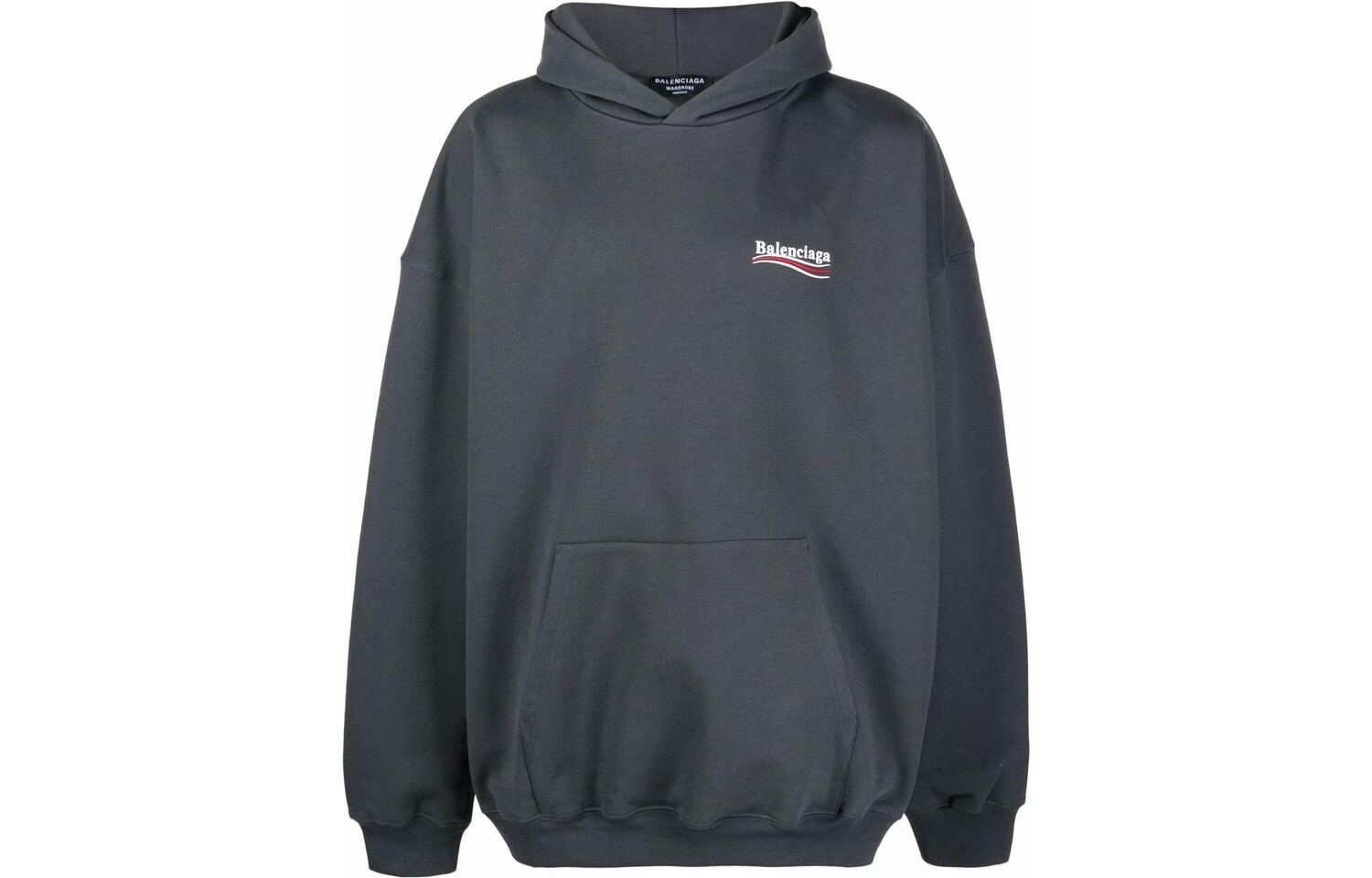 Толстовка с капюшоном Large Fit для политической кампании Balenciaga, серый
Толстовка с капюшоном Large Fit для политической кампании Balenciaga, серый